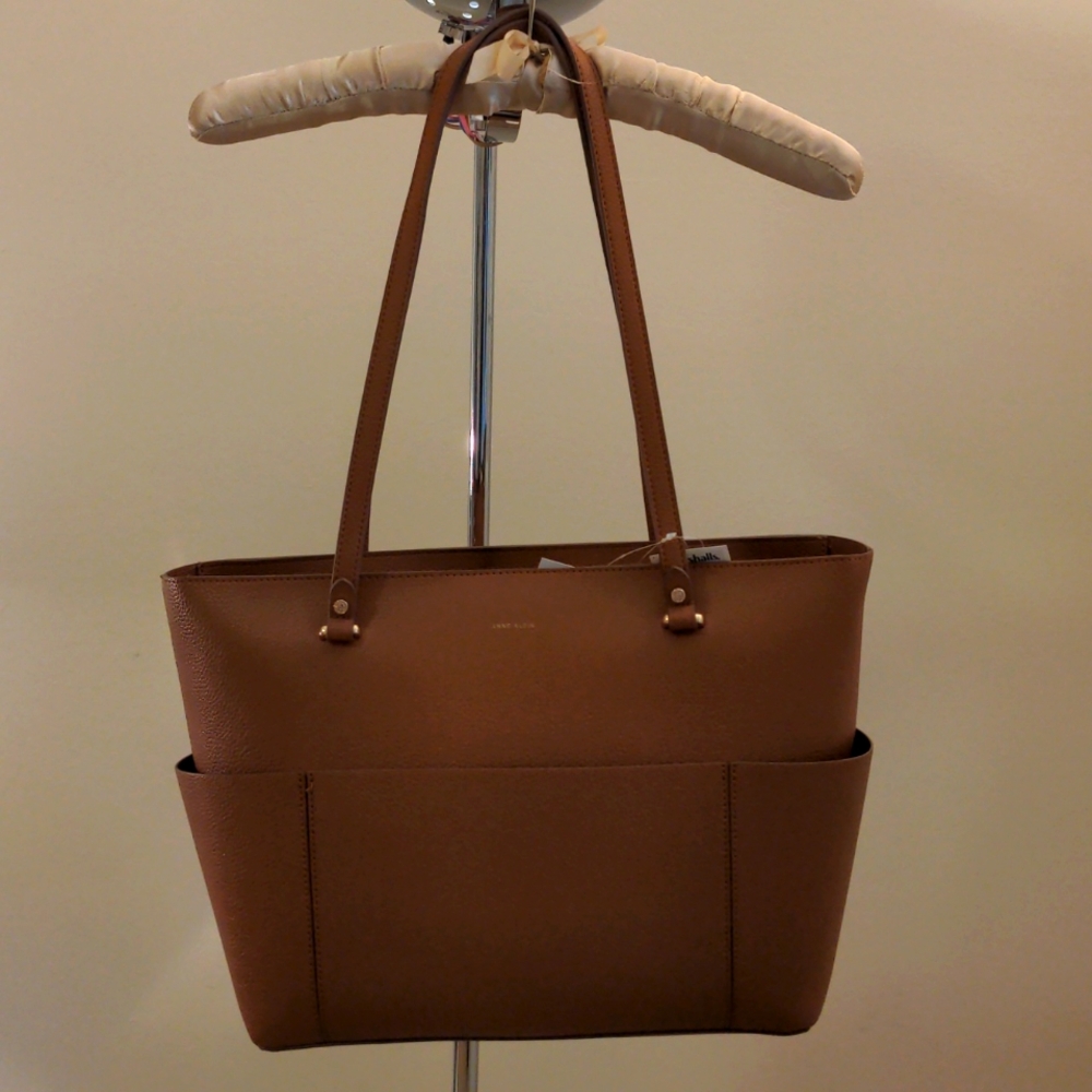 Anne Klein Tote - Saddle color